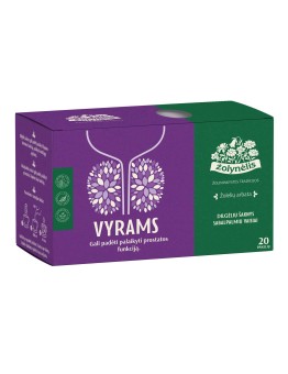 For Men herbal tea for the prostate, Žolynėlis, 20 tea bags