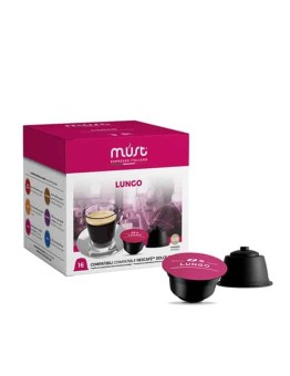 Must Lungo coffee capsules, Dolce Gusto® compatible, 16 pcs