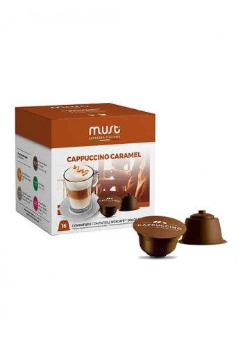 Kavos kapsulės Must „Cappuccino Caramel“, 16 vnt.