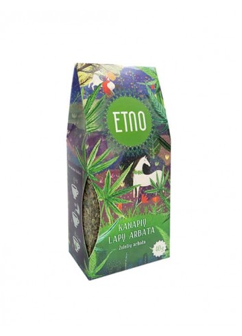 Biri kanapių lapų arbata, ETNO, 40 g