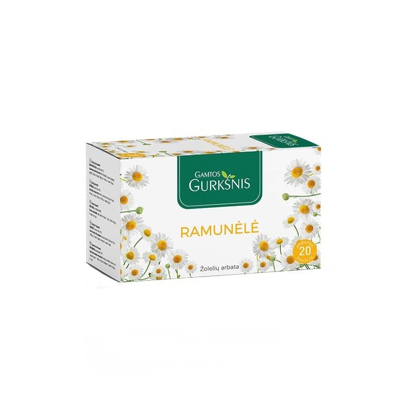 Ramunėlių arbata Gamtos Gurkšnis.