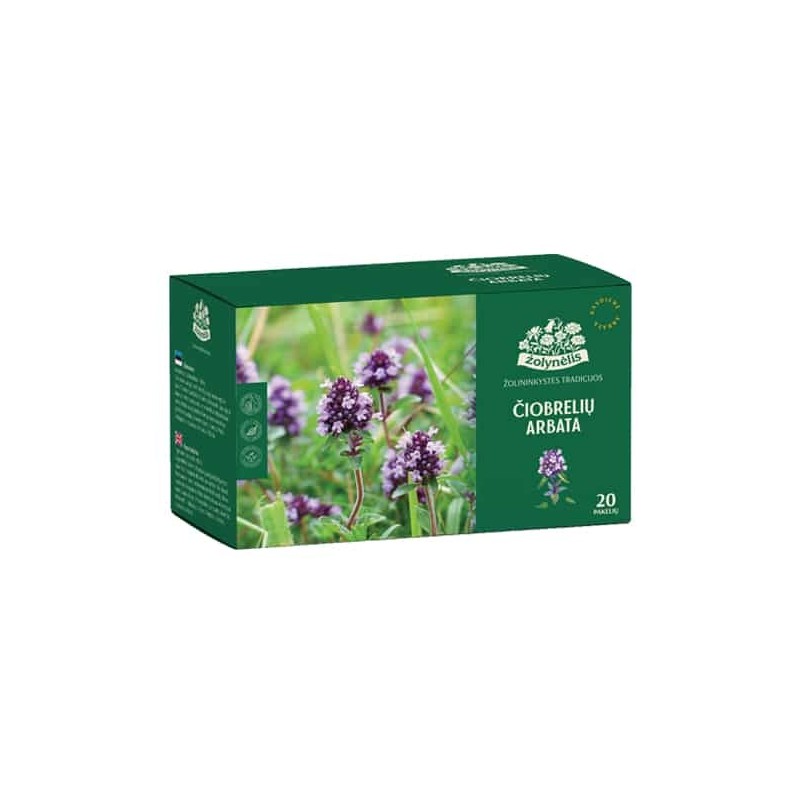 Thyme tea, Žolynėlis, 20 tea bags