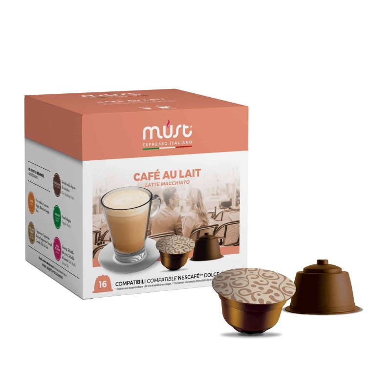 Latte Macchiato, kavos kapsulės Dolce Gusto®, Must, 16 vnt.