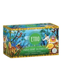 Imbierinė istorija (Ginger Story) spiced tea, ETNO, 20 tea bags