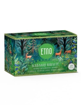 Kadagių giraitė (Juniper Grove) black spiced tea, ETNO, 20 tea bags