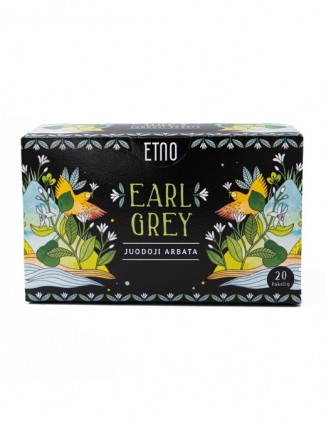 Juodoji arbata Earl Grey ETNO, 20 vnt.