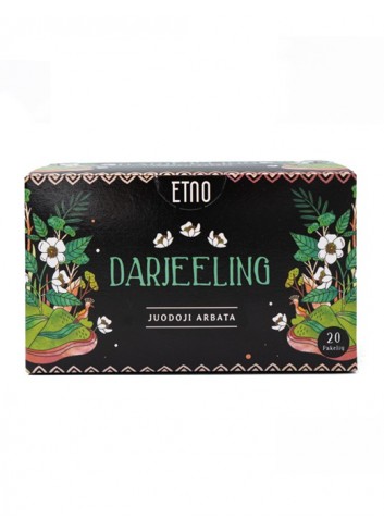 Juodoji arbata Darjeeling ETNO, 20 vnt.