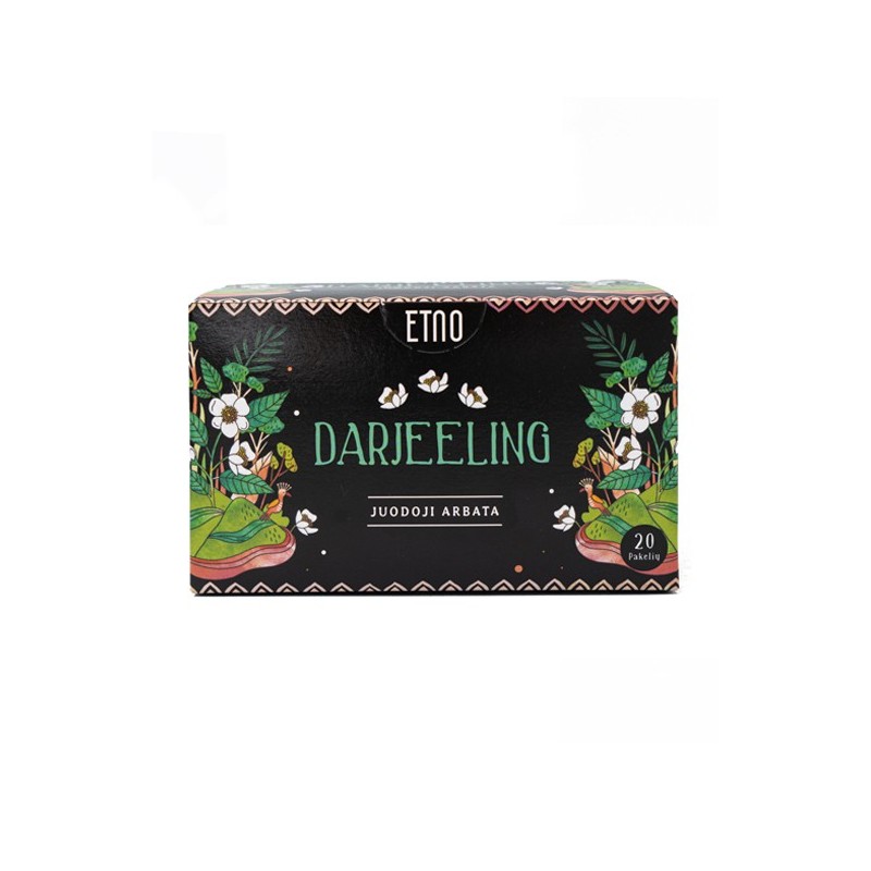 Darjeeling black tea, ETNO, 20 tea bags
