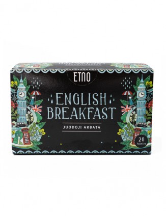 Juodoji arbata English breakfast ETNO