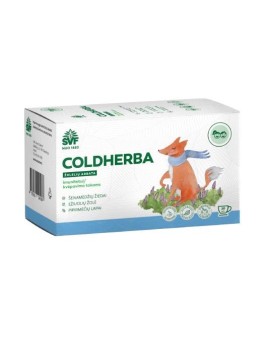 Coldherba herbal tea for children, for the respiratory tract, Švenčionių vaistažolės, 20 tea bags
