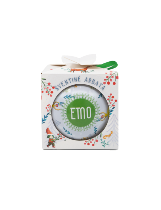 Kalėdinis žaisliukas su Kadagių giraitės arbata ETNO, 60 g