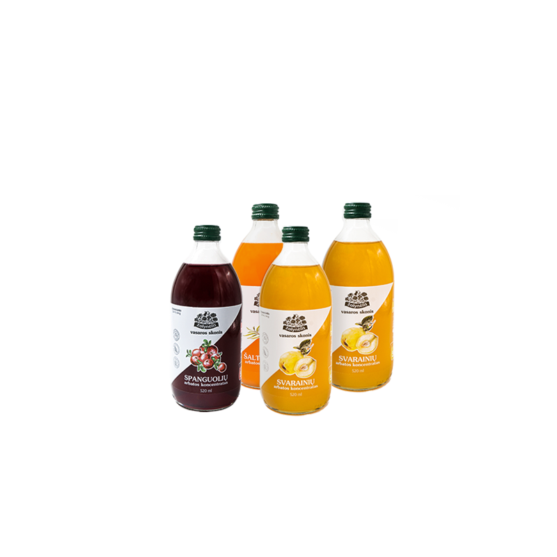 Tea concentrate Set 2, Žolynėlis, 4 pcs