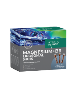 Magnesium + vit.B6 Liposomal shots for the nervous system, Acorus Balance, 14 pcs