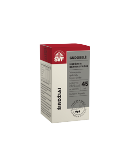 Hawthorn for the heart and blood vessels, hard capsules, Švenčionių vaistažolės, 45 pcs