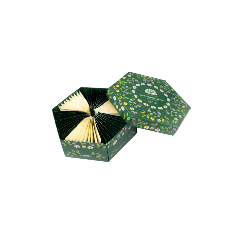 Fresh Spring Flavours tea selection box, Žolynėlis, 60 tea bags, 6 flavours