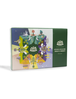 Lithuanian regions tea selection box, Žolynėlis, 60 tea bags, 4 flavours