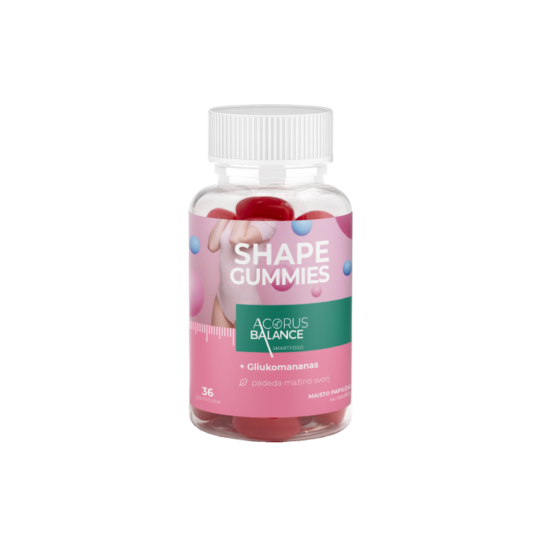 Shape gummies for weight management, Acorus Balance, 36 pcs