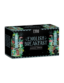 English Breakfast black tea, ETNO, 20 tea bags
