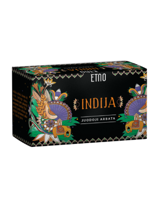 Juodoji arbata Indija, ETNO, 20 vnt.