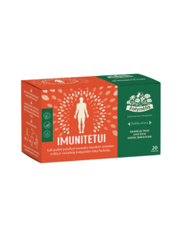 Herbal tea for immunity and the respiratory tract, Žolynėlis, 20 tea bags
