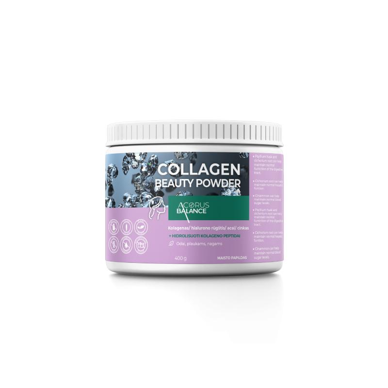 Collagen beauty powder for skin, hair and nails, Acorus Balance, 400 g