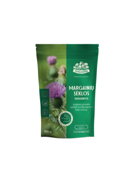 Ground milk thistle seeds for liver and heart function, Žolynėlis, 300 g