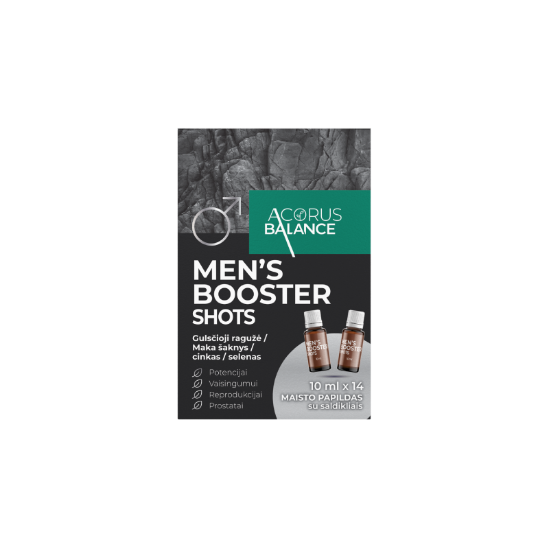 MEN‘S BOOSTER SHOTS