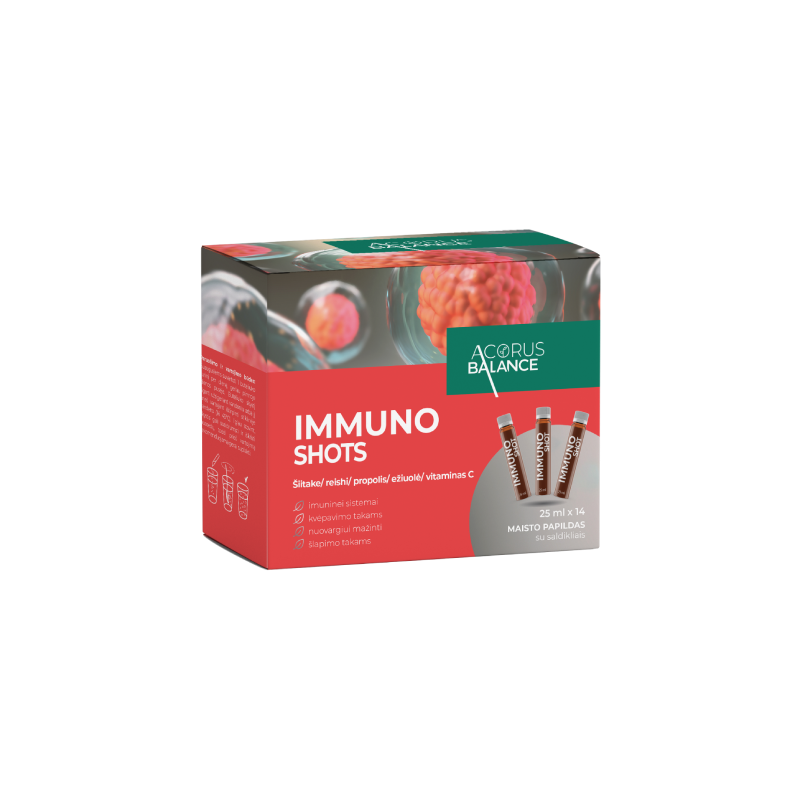 Immuno shots for the immune system, Acorus Balance, 14 pcs