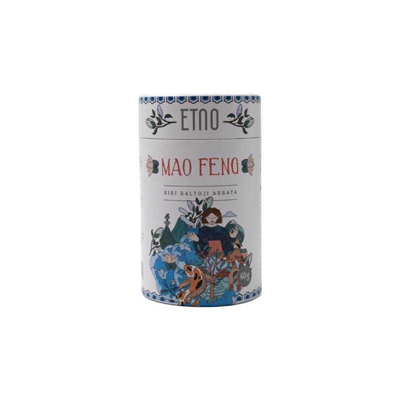 MAO FENG biri Baltoji arbata ETNO, 60 g