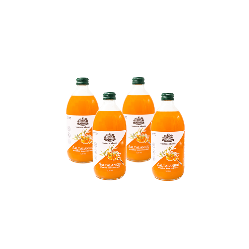 Sea buckthorn tea concentrate, Žolynėlis, 4 pcs