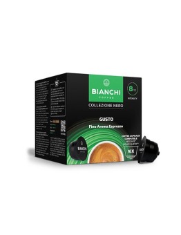 Gusto Fine Aroma Espresso coffee capsules, Dolce Gusto® compatible, BIANCHI, 16 pcs