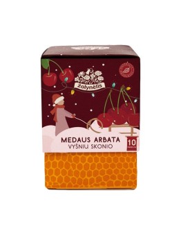 Cherry-flavoured honey tea, Žolynėlis, 10 sachets