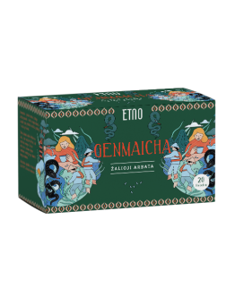 Genmaicha green tea, ETNO, 20 tea bags