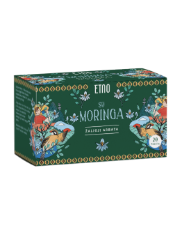 Green tea with moringa, ETNO, 20 tea bags