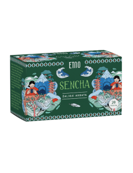 Sencha green tea, ETNO, 20 tea bags