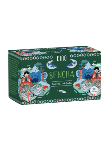 Žalioji arbata Sencha, ETNO, 20 vnt.