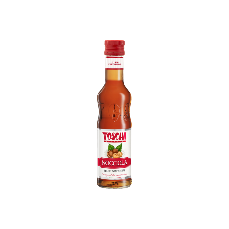 Nocciola, lazdyno riešutų sirupas, TOSCHI, 250 ml