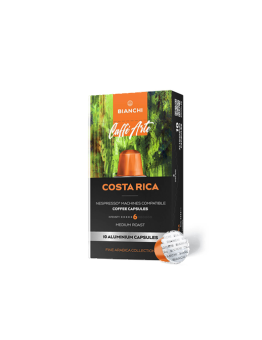 Caffè Arte Costa Rica coffee capsules, Nespresso® compatible, BIANCHI, 10 pcs