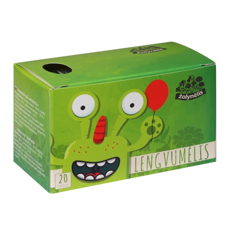 Lengvumėlis herbal tea, Žolynėlis, 20 tea bags