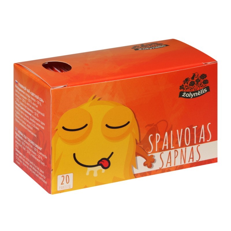 Spalvotas sapnas, herbal tea, Žolynėlis, 20 tea bags