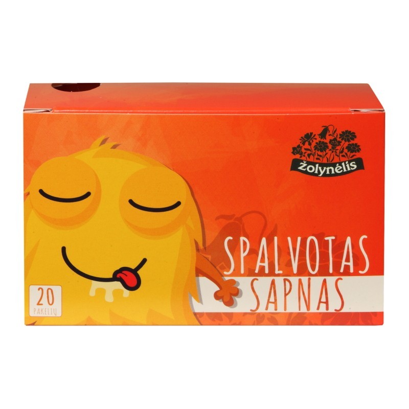 Žolelių arbata Spalvotas sapnas ŽOLYNĖLIS, 20 vnt.