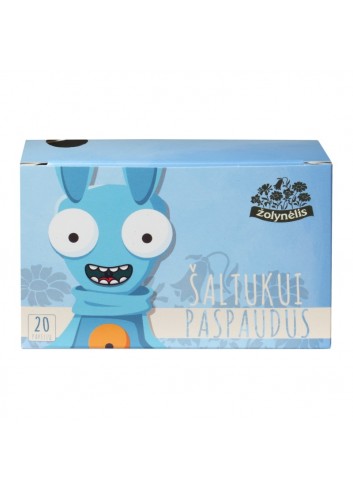 Žolelių arbata Šaltukui paspaudus ŽOLYNĖLIS, 20 vnt.