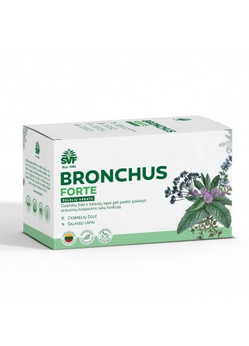 Arbata Bronchoherba forte ŠVF, 20 vnt.