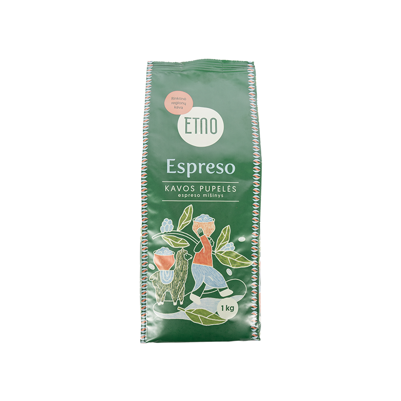 Kavos pupelės ESPRESO, ETNO, 1 kg