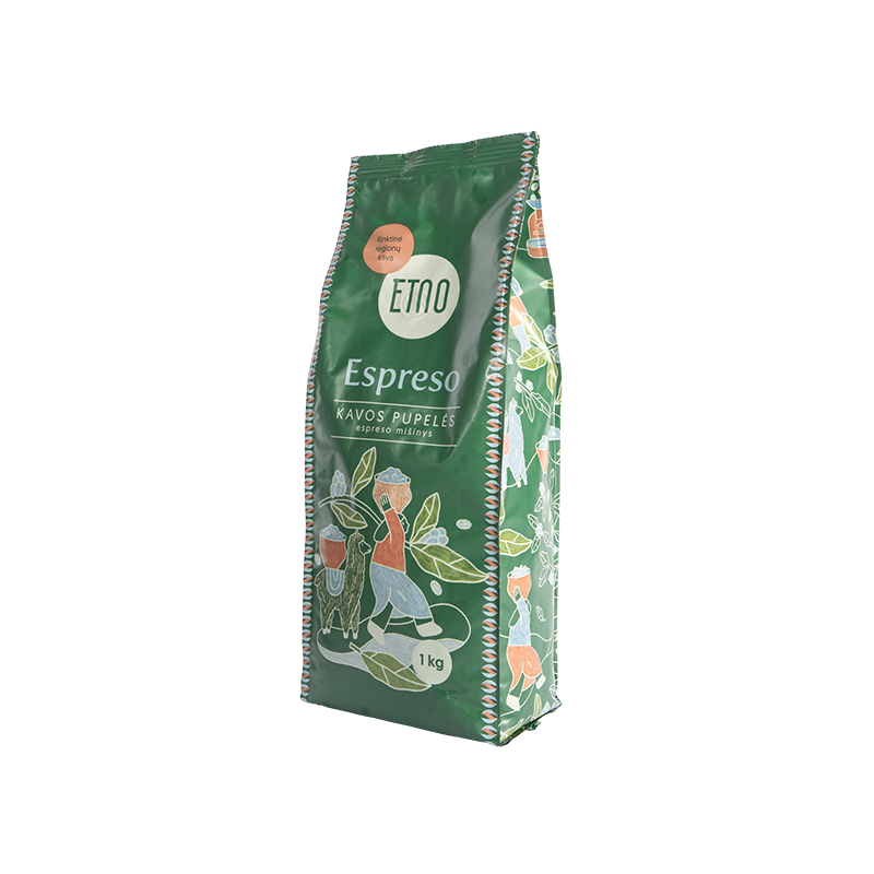 Espresso coffee beans, ETNO, 1 kg