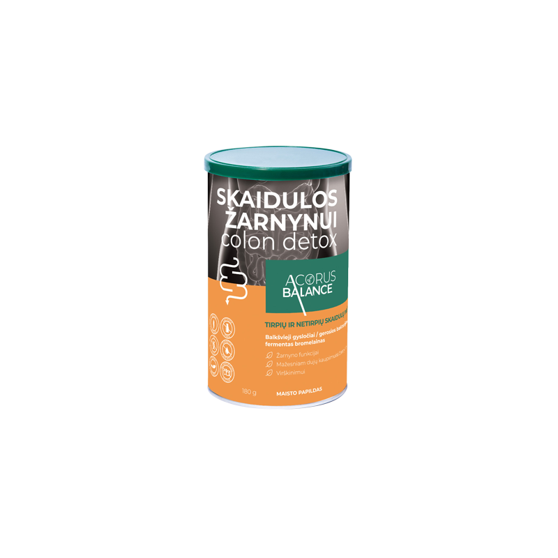 Colon detox fibre for the bowel, Acorus Balance, 180 g