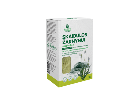 Skaidulos žarnynui su spirulina, Švenčionių vaistažolės, 150 g