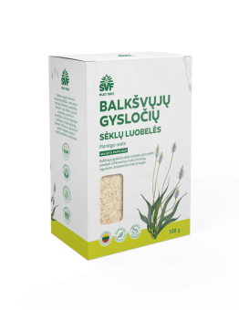 Psyllium husk fibre, for digestive system function, Švenčionių vaistažolės, 100 g