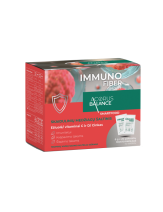 Immuno fiber sachet, Imunitetui, Acorus Balance, 20 vnt.