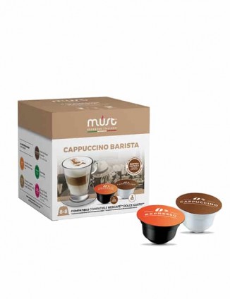 Cappuccino Barista kavos kapsulės Dolce Gusto kavos aparatui.